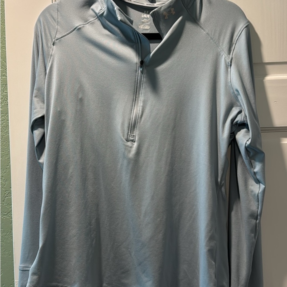 Under Armour Sky Blue Quarter-Zip Top